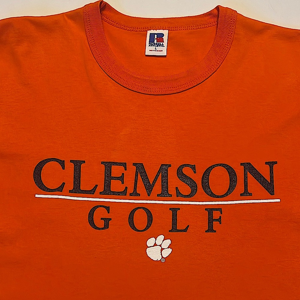 🐅vtg Clemson Golf tshirt🐅